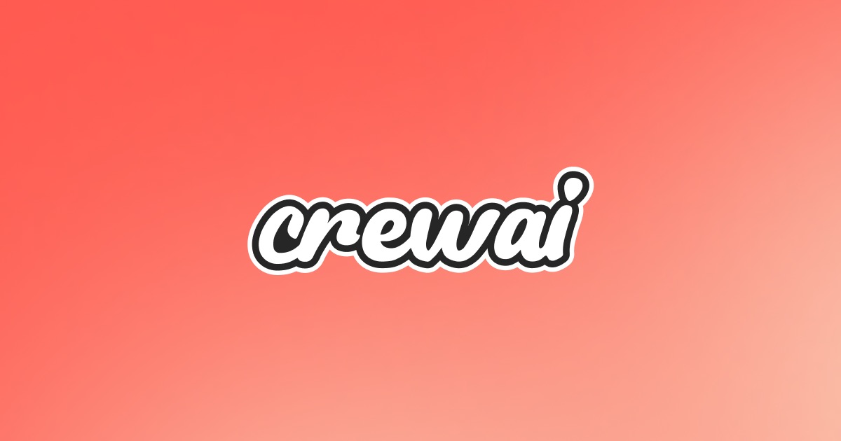 CrewAI — the leading multi-agent platform brand card