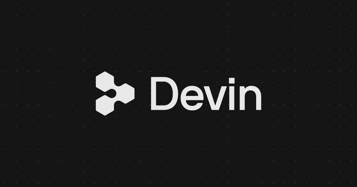 Devin — AI software engineer brand card